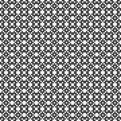 Abstract Cross Pattern Dots Logo generative computational art illustration