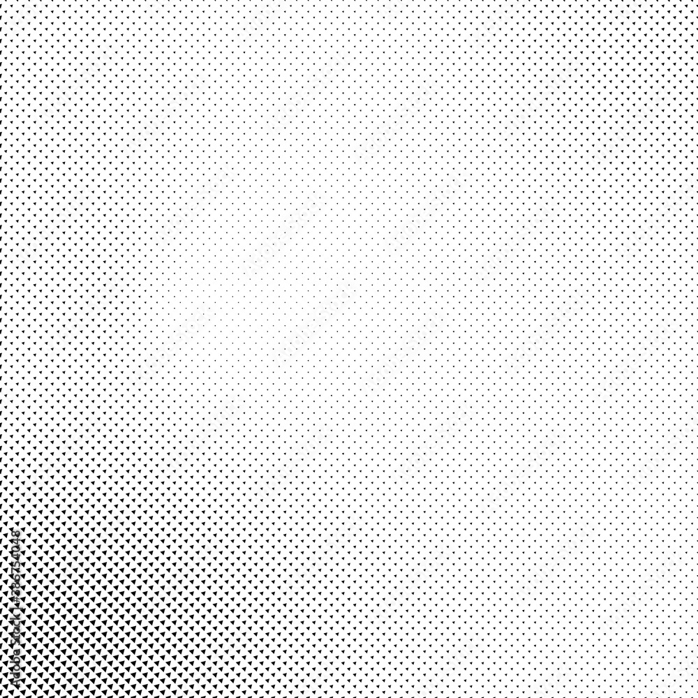 Poster triangles halftone vector illustration. triangle geometric background texture and pattern
