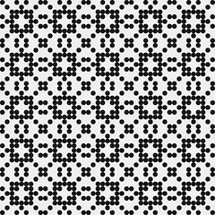 Abstract Cross Pattern Dots Logo generative computational art illustration