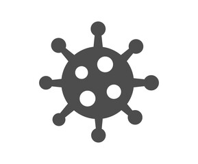 Fototapeta premium Coronavirus COVID virus model symbol shape.
