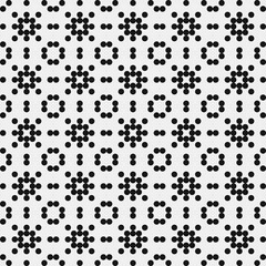 Abstract Cross Pattern Dots Logo generative computational art illustration