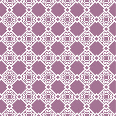 Abstract floral asian ornament. Seamless geometric pattern with swirl line ornament in oriental style.