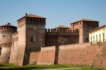 Fototapeta premium castello sforzesco di Soncino