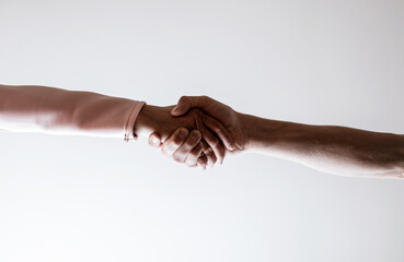 Business people shaking hands. Business concept. Hands 
