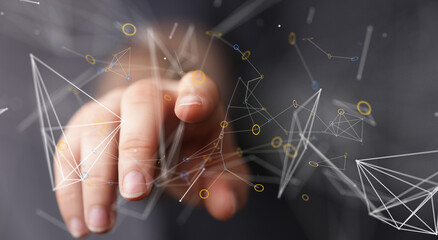 Business and communications group digital team.