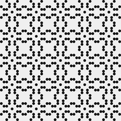 Abstract Cross Pattern Dots Logo generative computational art illustration