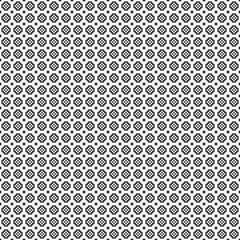 Abstract Cross Pattern Dots Logo generative computational art illustration