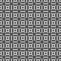 Fototapeta premium Abstract Cross Pattern Dots Logo generative computational art illustration