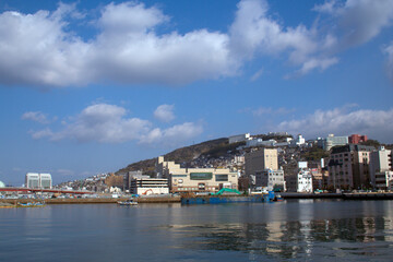 Fototapeta premium 長崎港からの西山