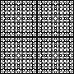 Abstract Cross Pattern Dots Logo generative computational art illustration