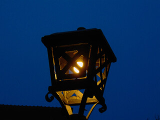 old street lamp