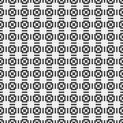 Abstract Cross Pattern Dots Logo generative computational art illustration