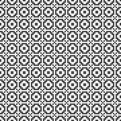 Abstract Cross Pattern Dots Logo generative computational art illustration