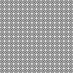Abstract Cross Pattern Dots Logo generative computational art illustration