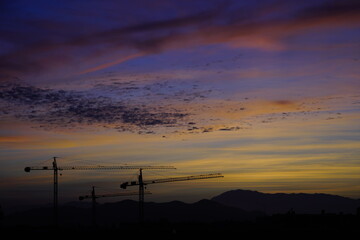 Naklejka premium malaga landscape