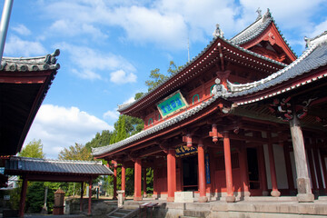 Naklejka premium 崇福寺の大雄宝殿