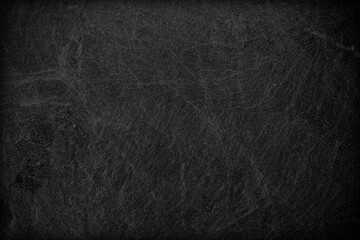 Dark grey black slate background or texture.