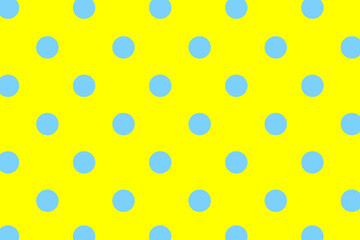 Blue polka dot with colorful background