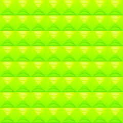 Fototapeta na wymiar Abstract 3D background with geometric light green figures. Seamless pattern. 3D vector illustration for web design, print pattern, scrapbooking, wrapping, etc.