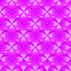 Abstract 3D background with geometric pink flowers. Futurisic design pattern. Seamless pattern. 
