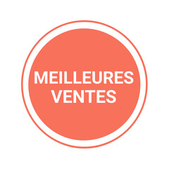 Badge symbole meilleures ventes
