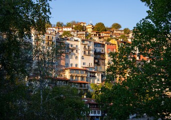 Obraz premium Cityscape from the medieval Bulgarian capital Veliko Tarnovo