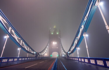 Tower Bridge Fog