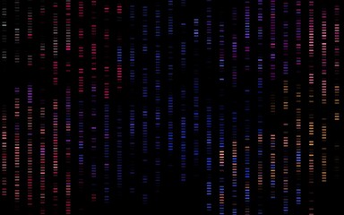 Dark Multicolor, Rainbow vector texture with colored lines.