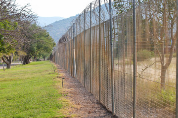 Rural Encampment Security Perimeter Fence, Burgersfort, South Africa