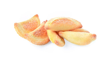 Biscuits isolated on white background