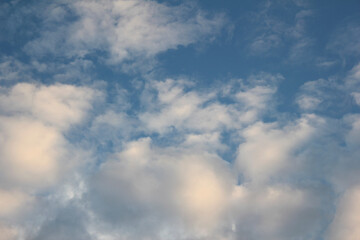 vanilla sky background and cloud