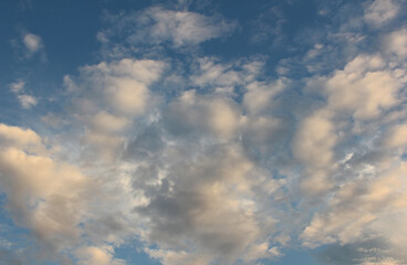 vanilla sky background and cloud