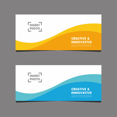 Fototapeta premium web banner design, Professional web banner design, banner design vector