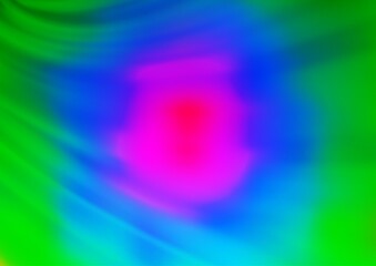 Light Multicolor, Rainbow vector blur pattern.