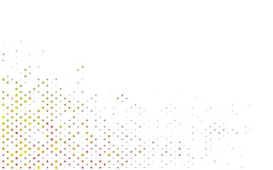 Light Multicolor, Rainbow vector backdrop with dots.