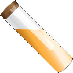 Glass spice container