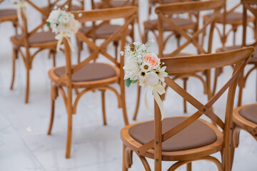 wedding chair decoration, event chair 
