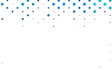 Light BLUE vector pattern with spheres.
