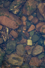 river and rocks