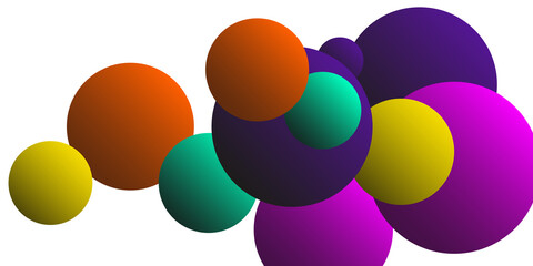 Ball shape gradients. 