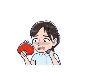 Nurse in a light blue uniform