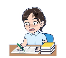 Nurse in a light blue uniform