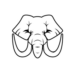 elephant big logo vector