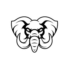elephant head logo