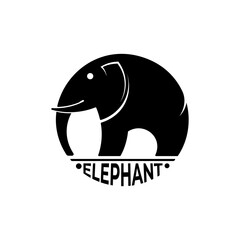 elephant logo icon design