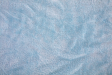 Fototapeta na wymiar Tiled blue towel quilt cloth