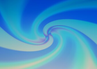 Light BLUE vector blurred shine abstract template.