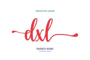 logo composition of the letter DXL is simple, easy to understand and authoritative