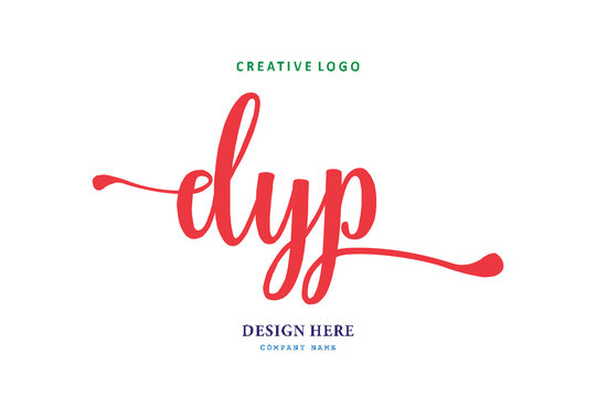 logo composition of the letter DYP is simple, easy to understand and authoritative