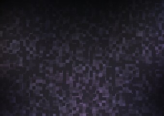 Dark Purple vector cover in polygonal style.